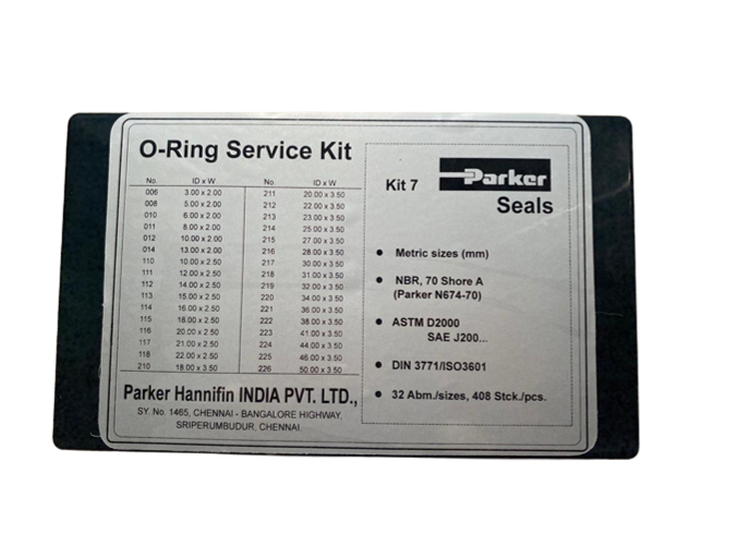 parker O Ring Kit 7